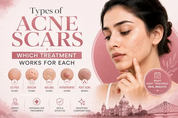Types of Acne Scars: Icepick, Boxcar, Rolling and Which Treatment Actually Works