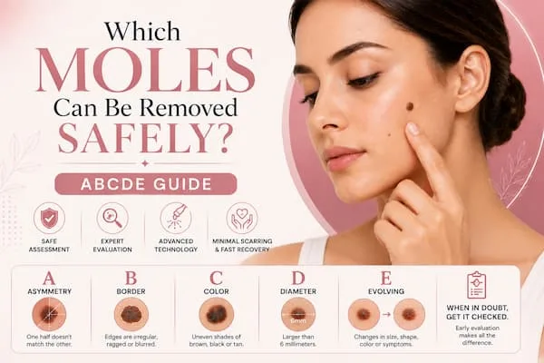Which Moles Can Be Removed Safely, and Which Need to Be Checked First
