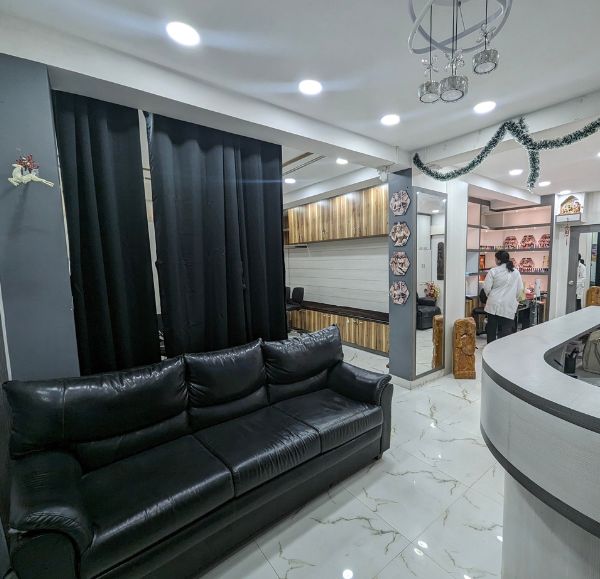 Well-equipped clinic specializing in microblading eyebrows and lip blush treatments with stylish and serene interiors.