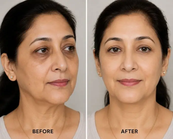 Under Eye Dark Circle Treatment Before After Kolkata
