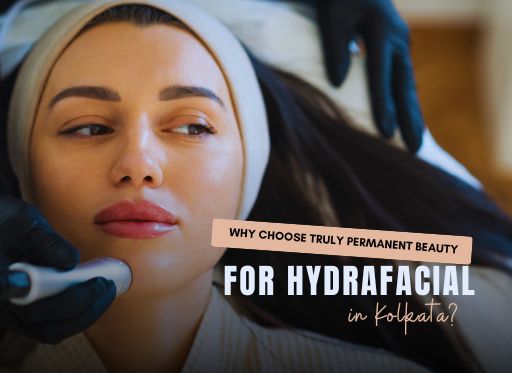 Professional Hydrafacial in progress at Truly Permanent Beauty, promoting smooth, refreshed, and hydrated skin.